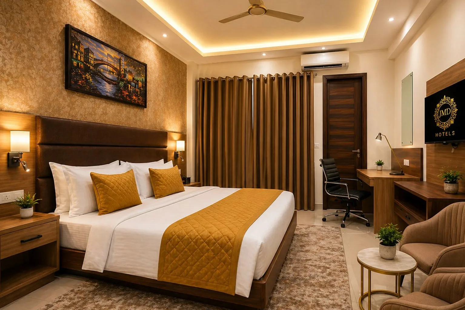 Hotel JMK guest room
